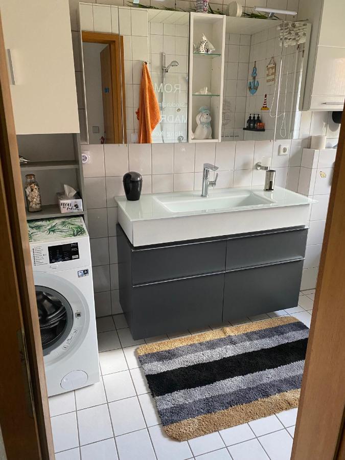 Moderne Ferienwohnung Neckarschleife Mit Klimaanlage Kirchheim am Neckar Luaran gambar
